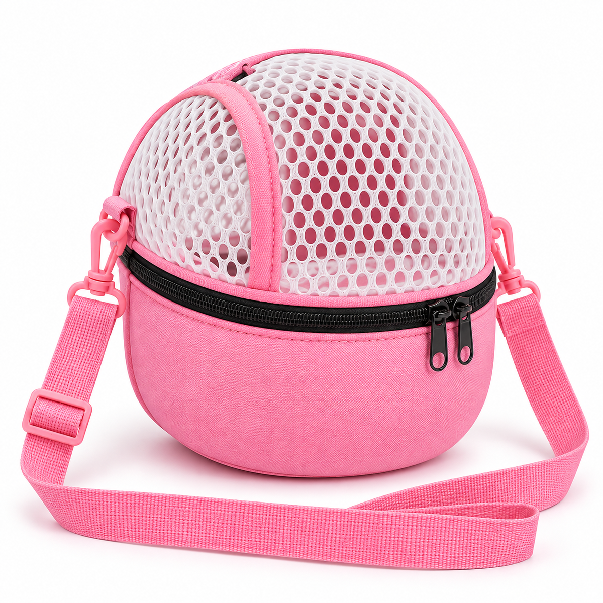 Portable Breathable Mesh Travel Carrier for Hedgehogs, Sugar Gliders, Hamsters & Small Pets