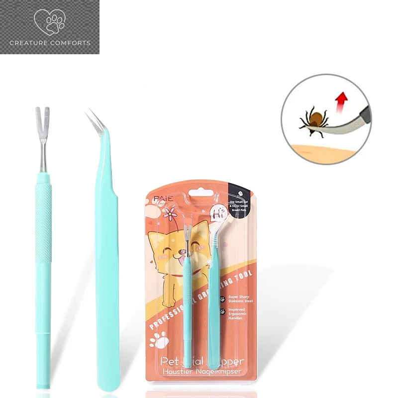 Level Up Your Pet Grooming Game with These Stainless Steel Tweezers! 🐾✨