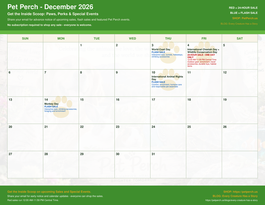 Inside Scoop Calendar -- December 2026