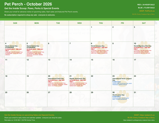 Inside Scoop Calendar -- October 2026