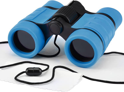 Binoculars for Kids, Toys for 3-12 Years Boys and Girls High-Resolution Optics Shockproof Mini Compact Toy Binoculars for Bird Watching, Hiking, Camping, Science, Detective