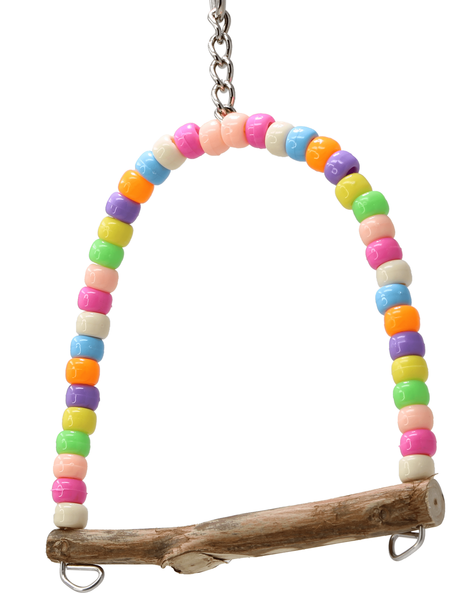 Bonka Bird Toys 940 Tiny Pastel Swing Parrot Bird Toy Finch Parrotlet Parrot Cage Toys Goulian