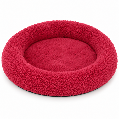 BWOGUE Hamster Bed, round Velvet Sleep Pad for Guinea Pigs and Rats, 8.7 In