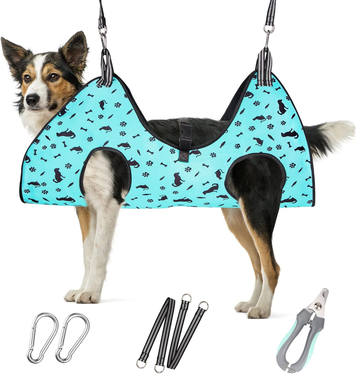 Ateson XL Dog Grooming Hammock - The Ultimate Nail Trimming Solution for Large Breeds