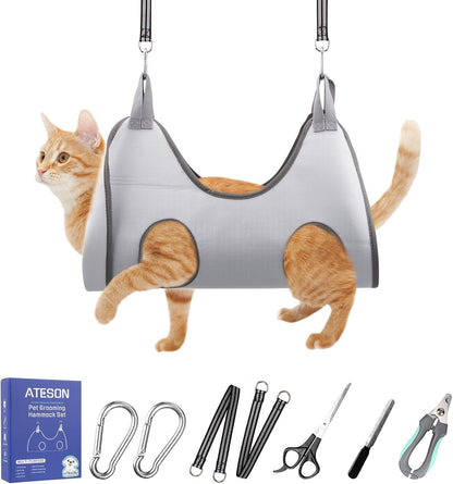 Ateson XL Dog Grooming Hammock - The Ultimate Nail Trimming Solution for Large Breeds