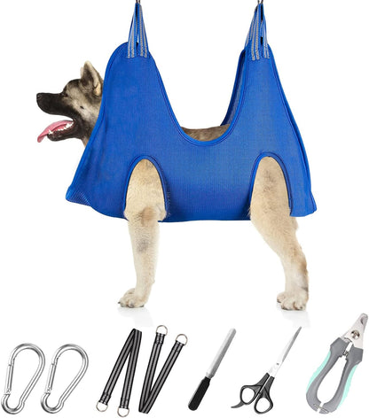 Ateson XL Dog Grooming Hammock - The Ultimate Nail Trimming Solution for Large Breeds