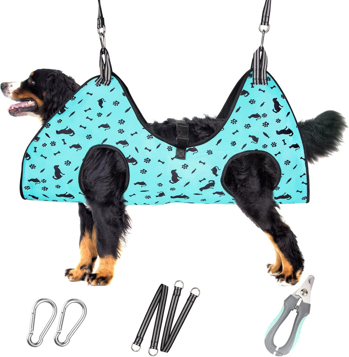 Ateson XL Dog Grooming Hammock - The Ultimate Nail Trimming Solution for Large Breeds