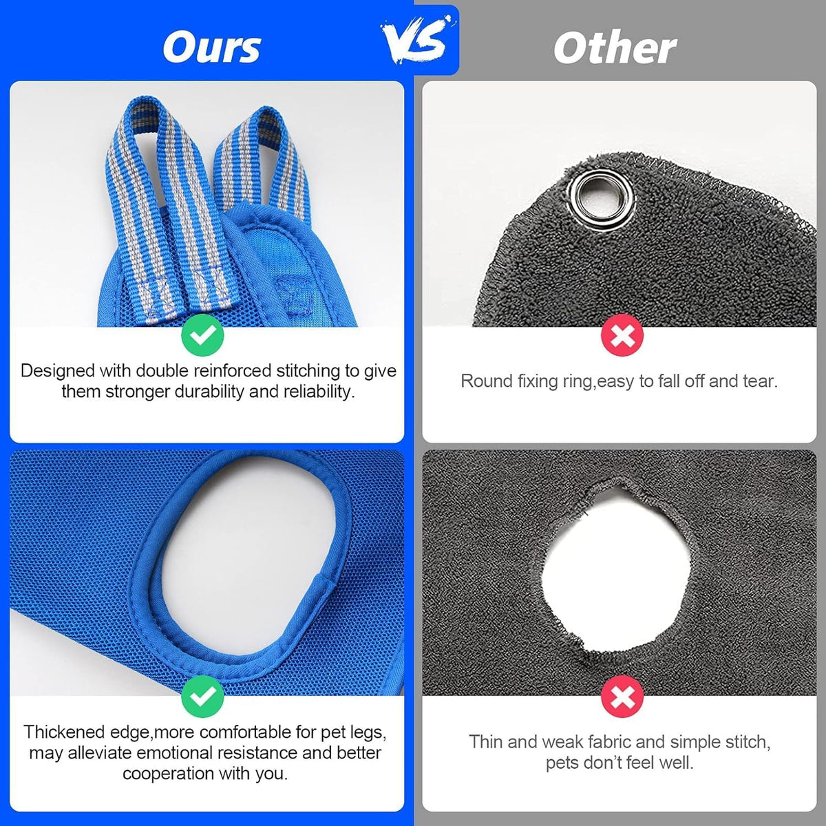 Ateson XL Dog Grooming Hammock - The Ultimate Nail Trimming Solution for Large Breeds