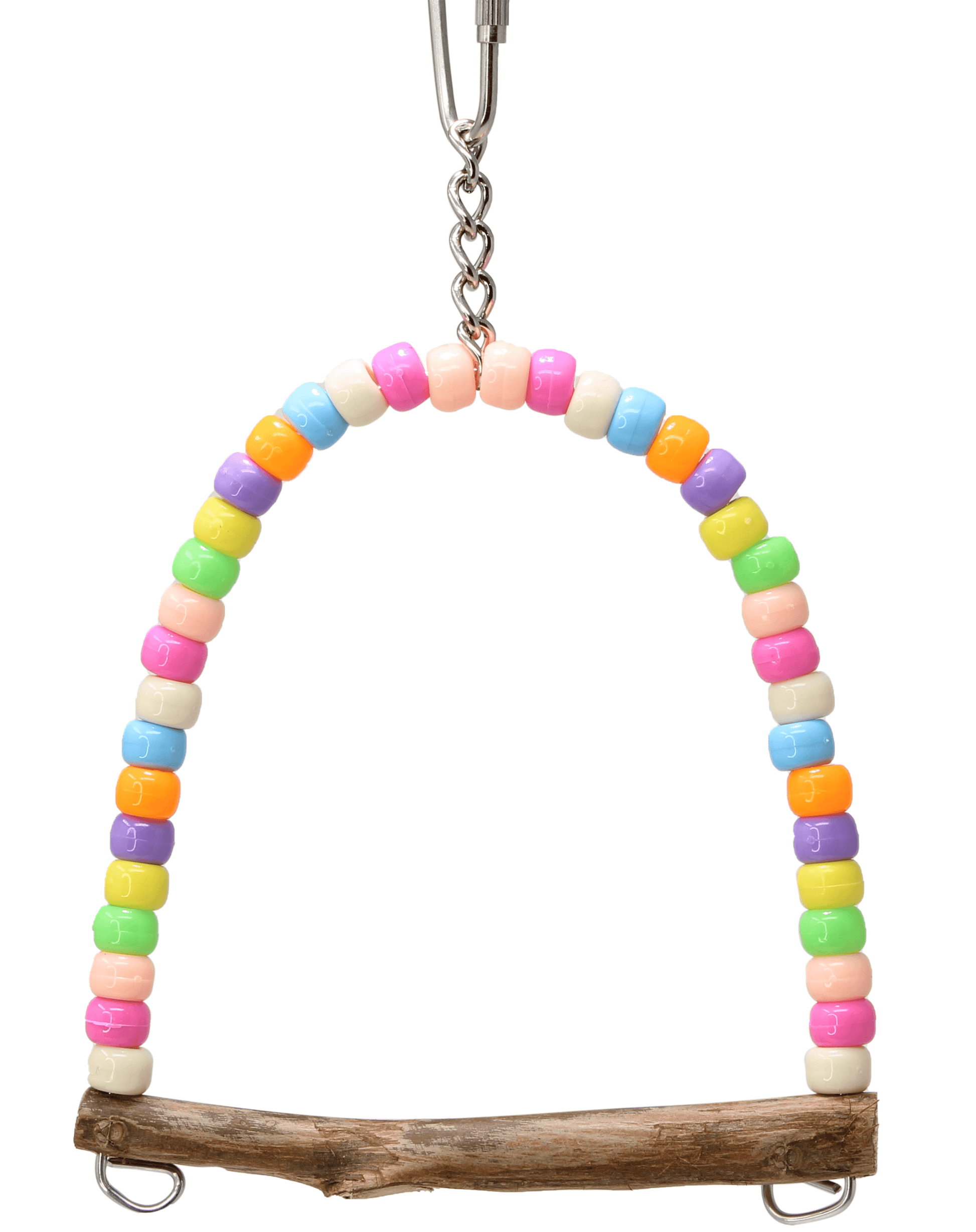 Bonka Bird Toys 940 Tiny Pastel Swing Parrot Bird Toy Finch Parrotlet Parrot Cage Toys Goulian