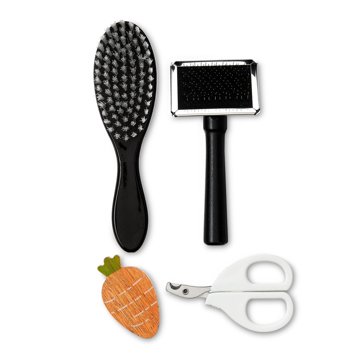 Vibrant Life Complete Small Animal Grooming Kit - 4 Essential Tools for Your Pet's Best Look