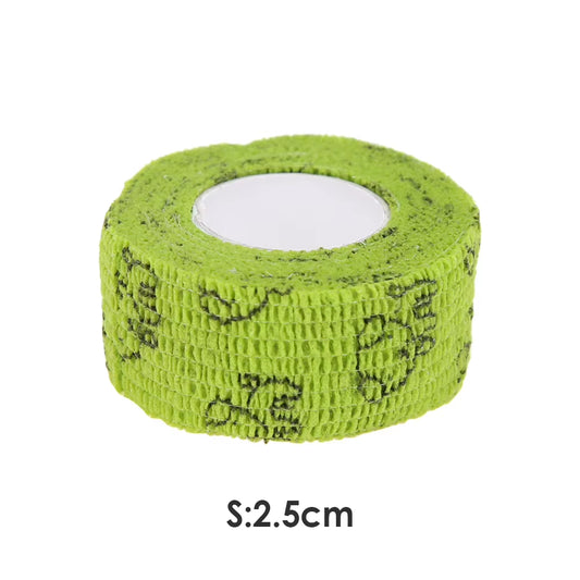 Self-Adhesive Elastic Bandage for Pet Dog Cat Bandage Leg Cover Protector Strap Medical Bandage Non-Woven Cohesive Bandage Color