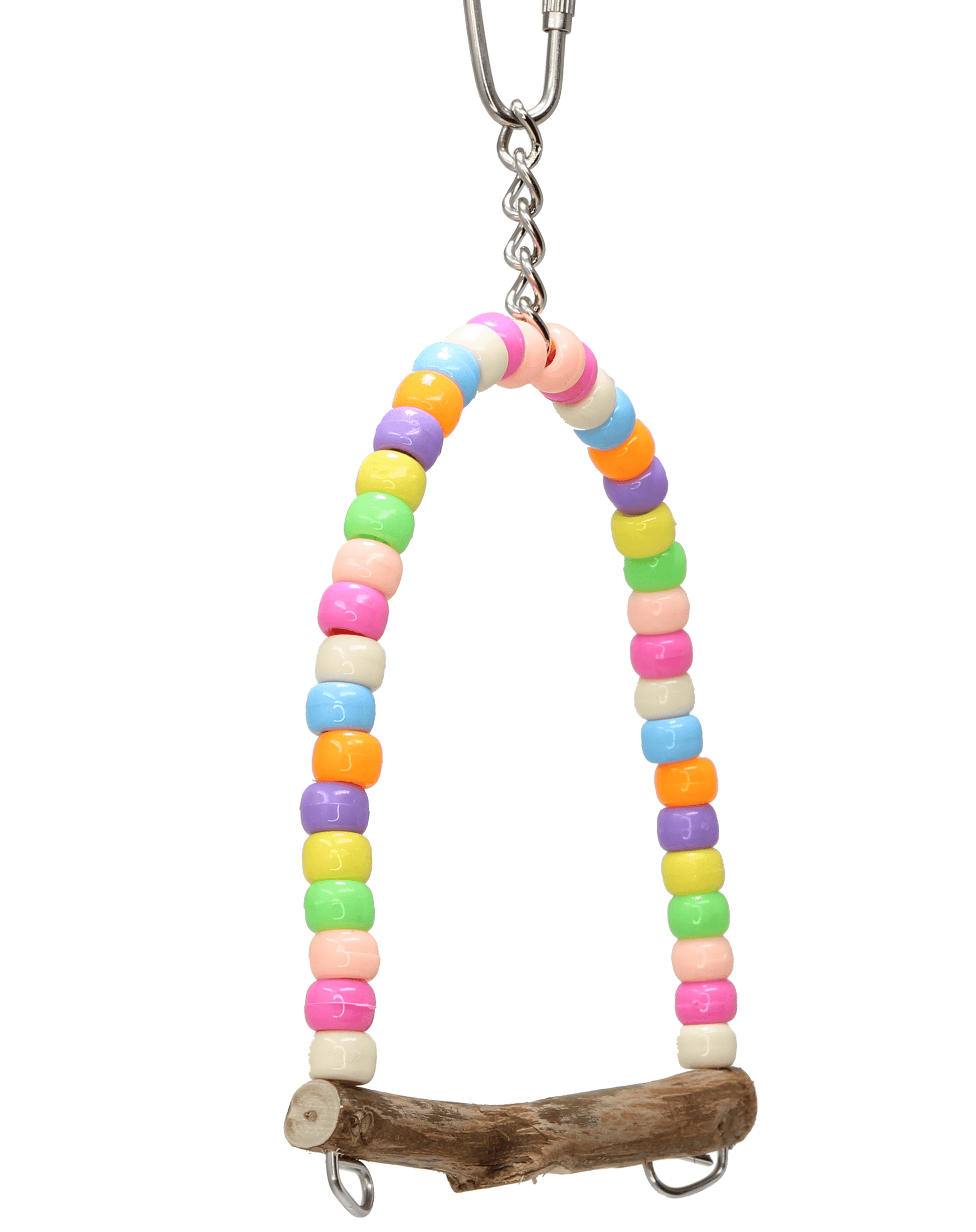 Bonka Bird Toys 940 Tiny Pastel Swing Parrot Bird Toy Finch Parrotlet Parrot Cage Toys Goulian