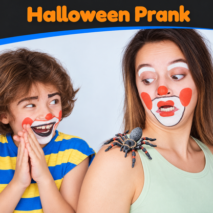 SCAHOW Realistic Spider & Lizard Toy Figures – Halloween Decorations, Prank Props & Educational Play