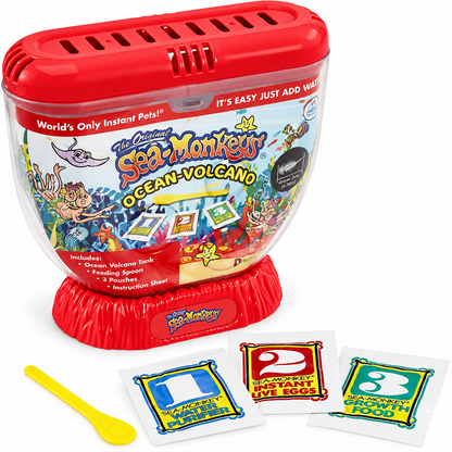 Mittel Sea-Monkeys Grow-Your-Own Brine Shrimp Aquarium Kits – Ocean Volcano & Magic Castle