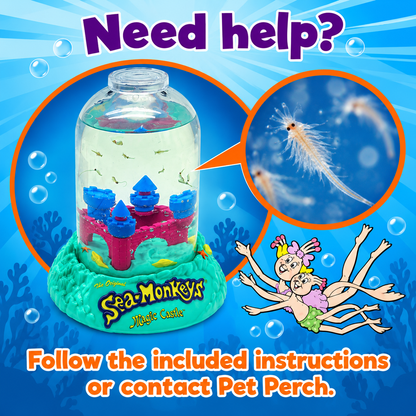 Mittel Sea-Monkeys Grow-Your-Own Brine Shrimp Aquarium Kits – Ocean Volcano & Magic Castle