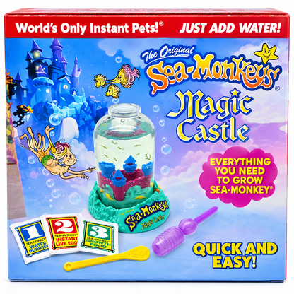 Mittel Sea-Monkeys Grow-Your-Own Brine Shrimp Aquarium Kits – Ocean Volcano & Magic Castle