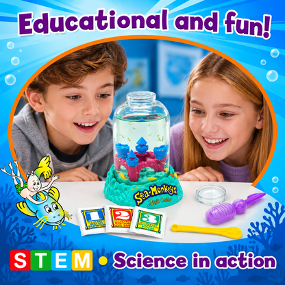 Mittel Sea-Monkeys Grow-Your-Own Brine Shrimp Aquarium Kits – Ocean Volcano & Magic Castle