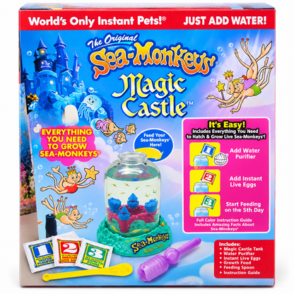 Mittel Sea-Monkeys Grow-Your-Own Brine Shrimp Aquarium Kits – Ocean Volcano & Magic Castle
