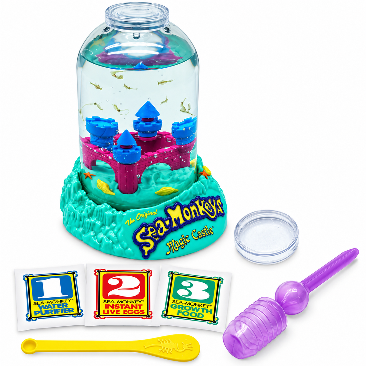 Mittel Sea-Monkeys Grow-Your-Own Brine Shrimp Aquarium Kits – Ocean Volcano & Magic Castle