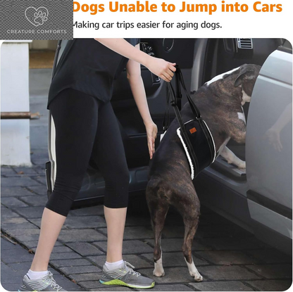 LOOBANI Adjustable Dog Sling for Large Dogs Hind Leg Support ACL Recovery | Walking & Stair Assistance, Senior Dog Mobility, Padded Comfort, Adjustable Fit, Lightweight Nylon, Soft Plush Lining