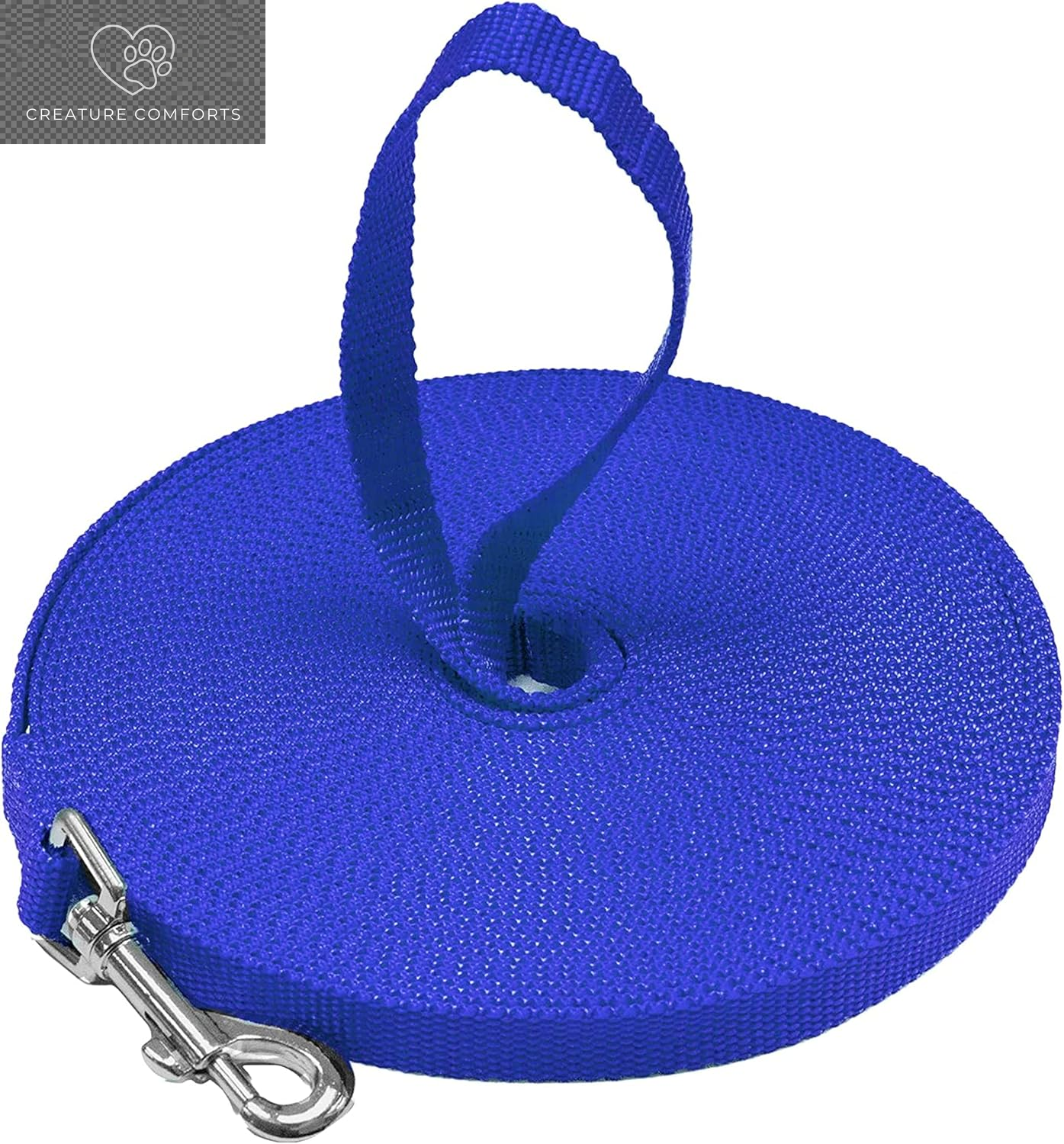 Downtown Pet Supply - Long Dog Training Leash for Recall & Obedience - Nylon, 30 Ft, Hunter Green