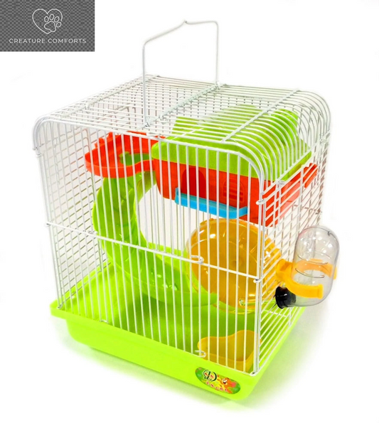 Hamster Small Rodent Cage Habitat Playhouse Gerbil Mouse Mice + Accessories New