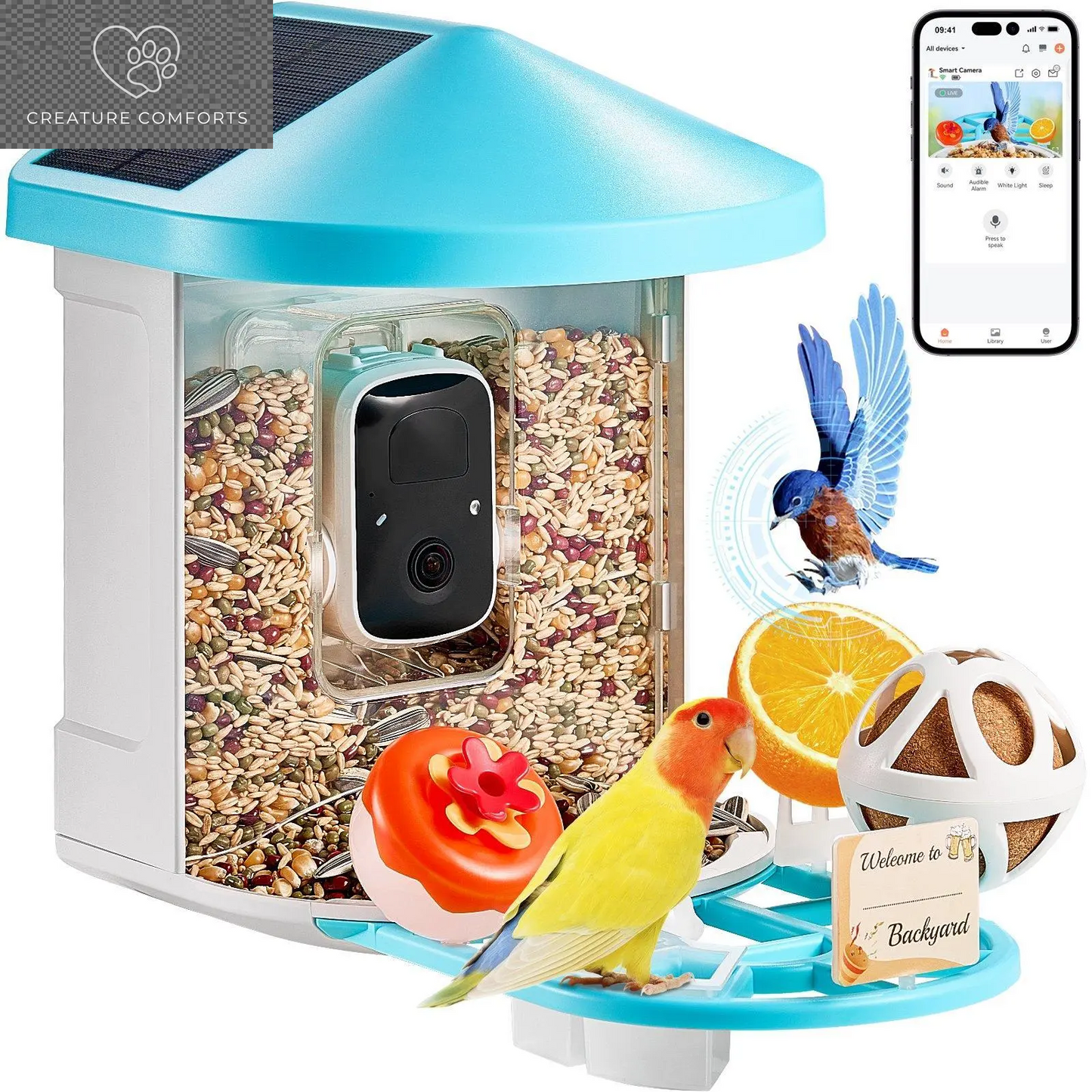 Discover the Ultimate Gift for Bird Lovers: Vevor Smart Bird Feeder Camera with Solar Power, Live Video & AI Features! 🌞🐦📹 #BirdWatching #TechGifts #SummerFinds
