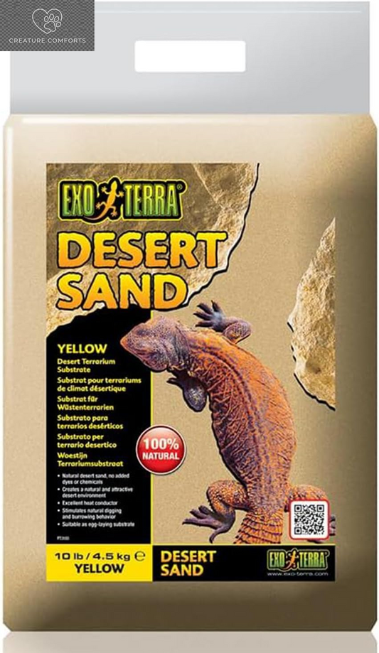 Exo Terra Desert Sand, 10-Pound, Yellow