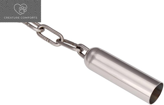 Stainless Steel Bell Toy for Birds,Heavy Duty Bird Cage Toys for Parrots, African Greys, Mini Macaws, Small Cockatoos, Cockatiels & More (Small or Large)